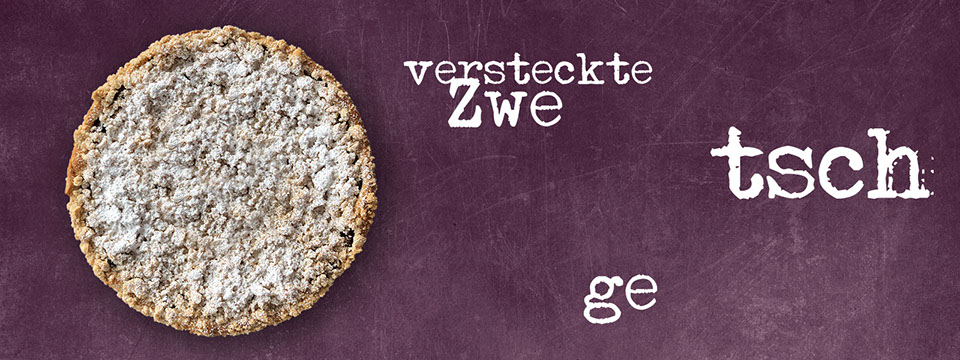 Zwetschgenkuchen Zimt und Streusel