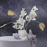 Zitronentorte von oben